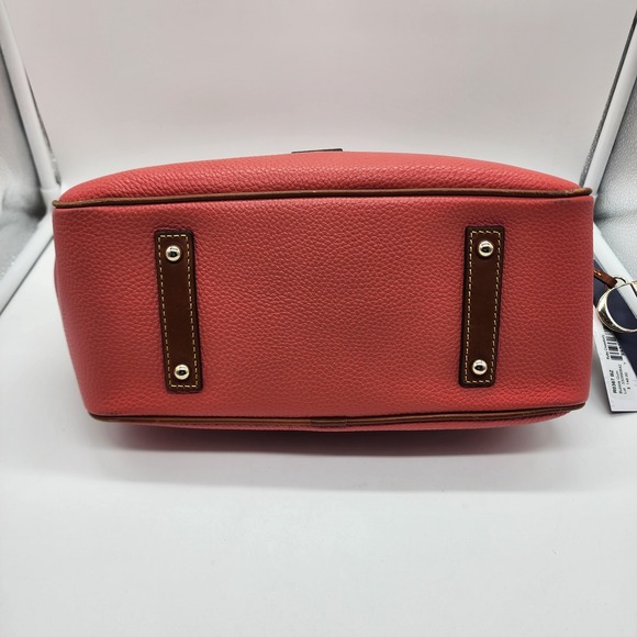 NWT Dooney & Bourke Ruby Crossbody R0367 Bubble Gum Pink Leather Bag No Strap - Picture 9 of 12